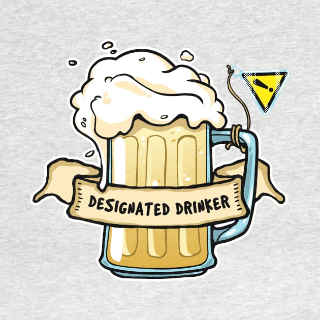 Designated drinker by KinkajouDesign